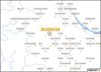 map of Okuodede