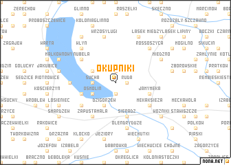 map of Okupniki