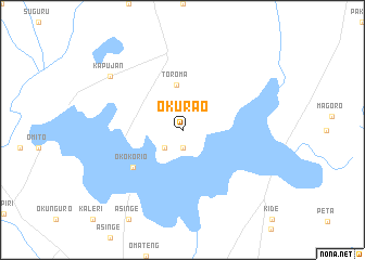 map of Okurao