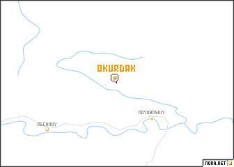 map of Okurdak