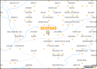 map of Okurowo