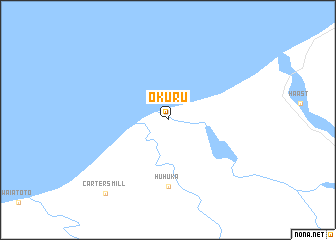 map of Okuru