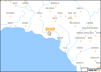 map of Okur