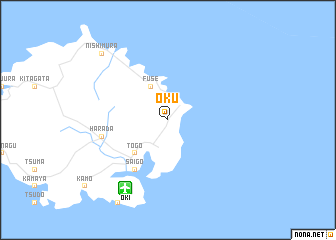 map of Ōku