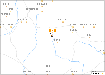 map of Oku