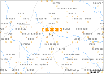 map of Okwaraka