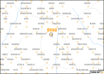 map of Okwu