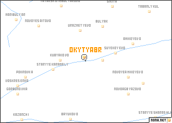 map of Okytyabr\
