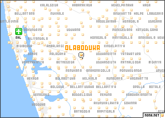 map of Olaboduwa