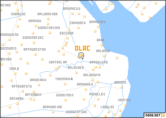 map of Ô Lắc