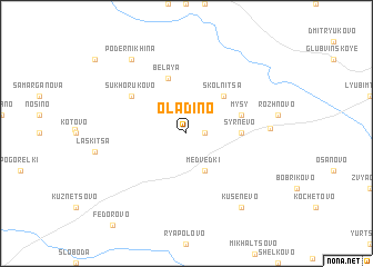 map of Olad\