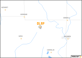 map of Olaf