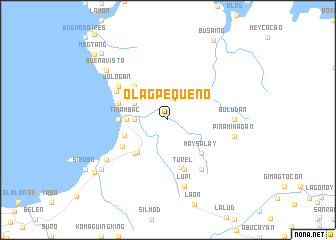 map of Olag Pequeño