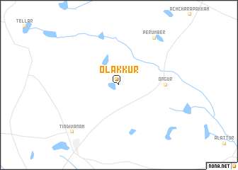 map of Olakkūr