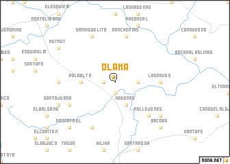 map of Olama