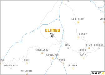 map of Olambo