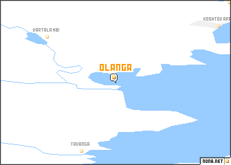 map of Olanga