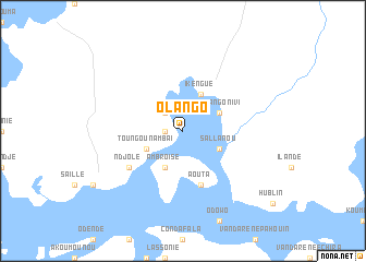 map of Olango