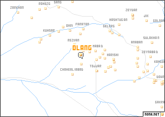 map of Olang