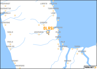 map of Olasi