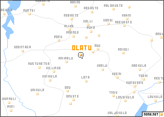 map of Õlatu
