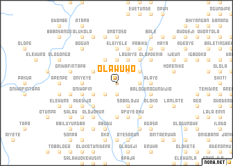 map of Olawuwo