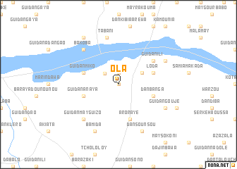 map of Ola