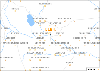 map of Olba