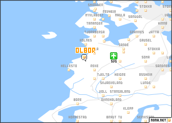 map of Ølbør