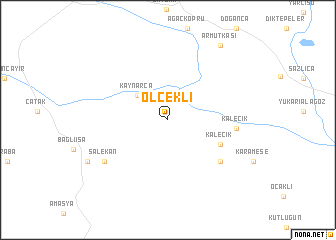 map of Ölçekli