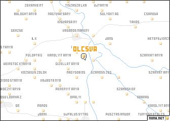 map of Olcsva