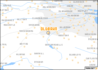 map of Oldbawn