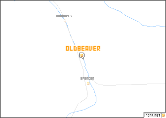 map of Old Beaver