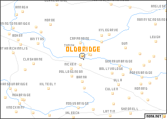 map of Old Bridge