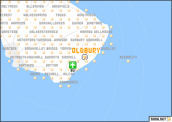 map of Oldbury