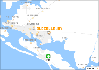 map of Old Callaway