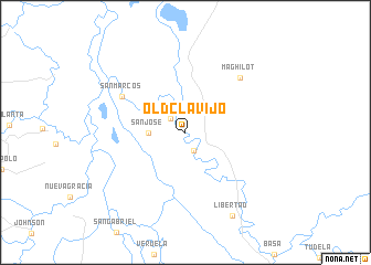 map of Old Clavijo