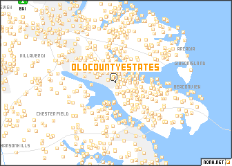 map of Old County Estates