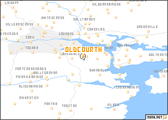 map of Old Courth
