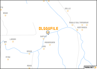 map of Old Dufile