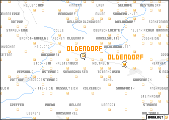 map of Oldendorf