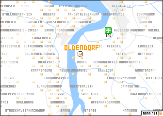 map of Oldendorf