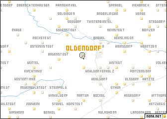 map of Oldendorf
