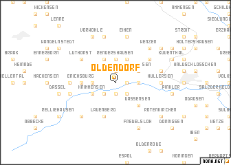 map of Oldendorf