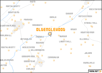 map of Old Englewood