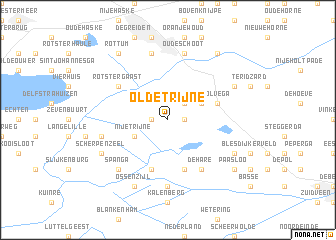 map of Oldetrijne