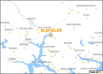 map of Oldfields