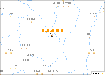 map of Old Goiniri