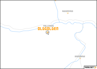 map of Old Golden