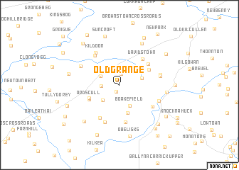 map of Oldgrange